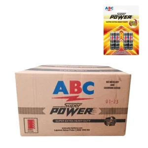 ABC Baterai R03 (A3) SPW 4B (1 Karton isi 144 Hanger)