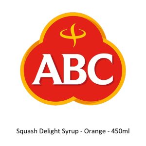 ABC Sirup Squash Delight Orange 450ml 1bottle