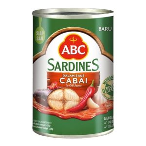 ABC Sarden Kaleng Cabai 425g 1carton(24pcs)