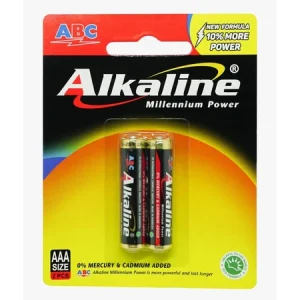 ABC Alkaline LR03 2 Baterai (AAA Size)
