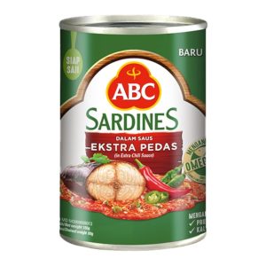 ABC Sarden Kaleng Extra Pedas 155g 1pc