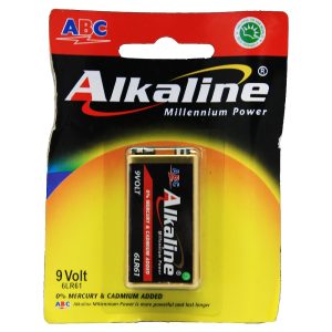 ABC (Battery) Baterai Alkaline (Baterai Alkalin) 6 LR61 9volt 1pc