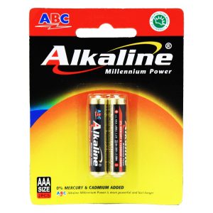 ABC (Battery) Baterai Alkaline AAA (A3) LR03 Milenium Power 2B 1pack(2pcs)