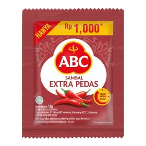 ABC Saus Sambal Sachet Extra Pedas 15g 1carton(30pack)