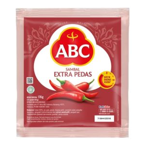ABC Saus Sambal Sachet Extra Pedas 8g 1carton(21packs)