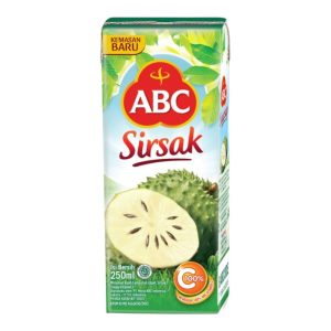 ABC Minuman Rasa Buah Soursop 250ml 1carton(24pcs)