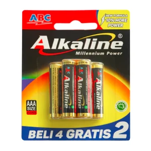 ABC Alkaline LR03 (A3) 4B+2