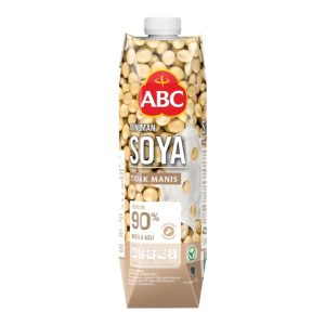 ABC Susu Kedelai Tanpa Pemanis 1L 1carton(12pcs)